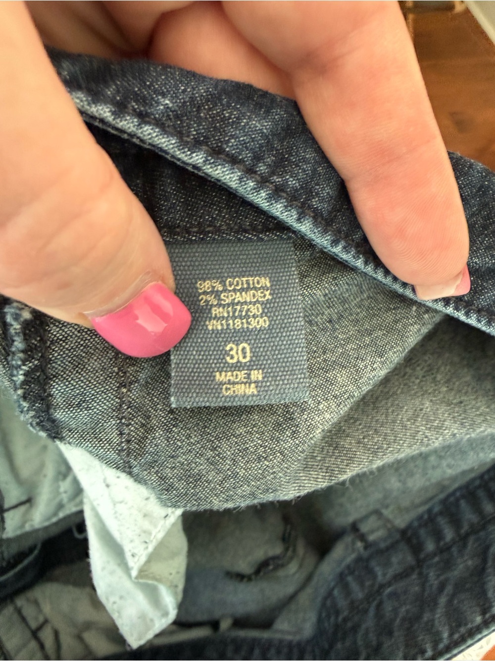 Converse Dark Blue Denim Skirt - Picture 6 of 6